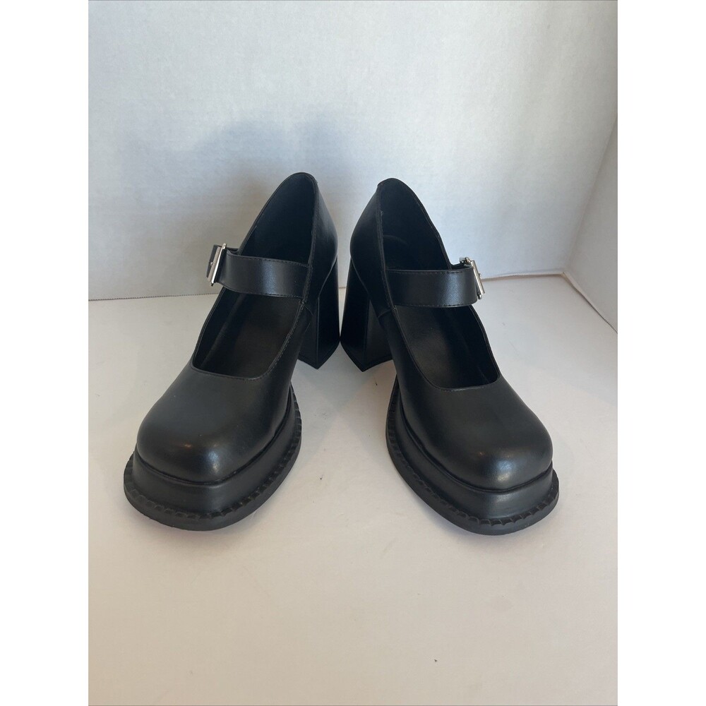 Delia’s X Dolls Kill Women’s Mary Jane’s Shoes Black platform Size 8
